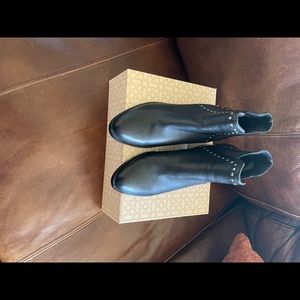 Steve Madden leather ankle boots